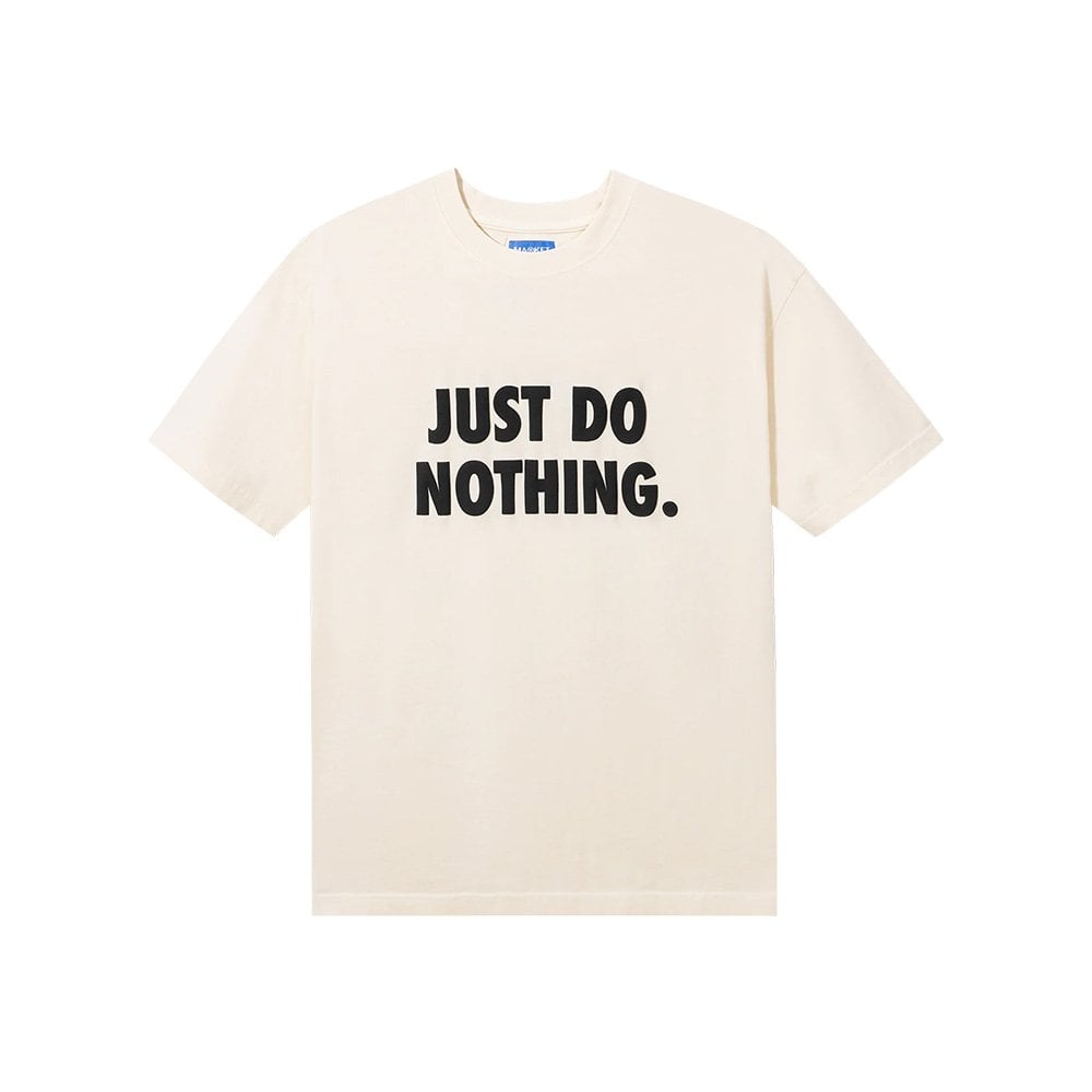 Just Do Nothing T-shirt - Ecru