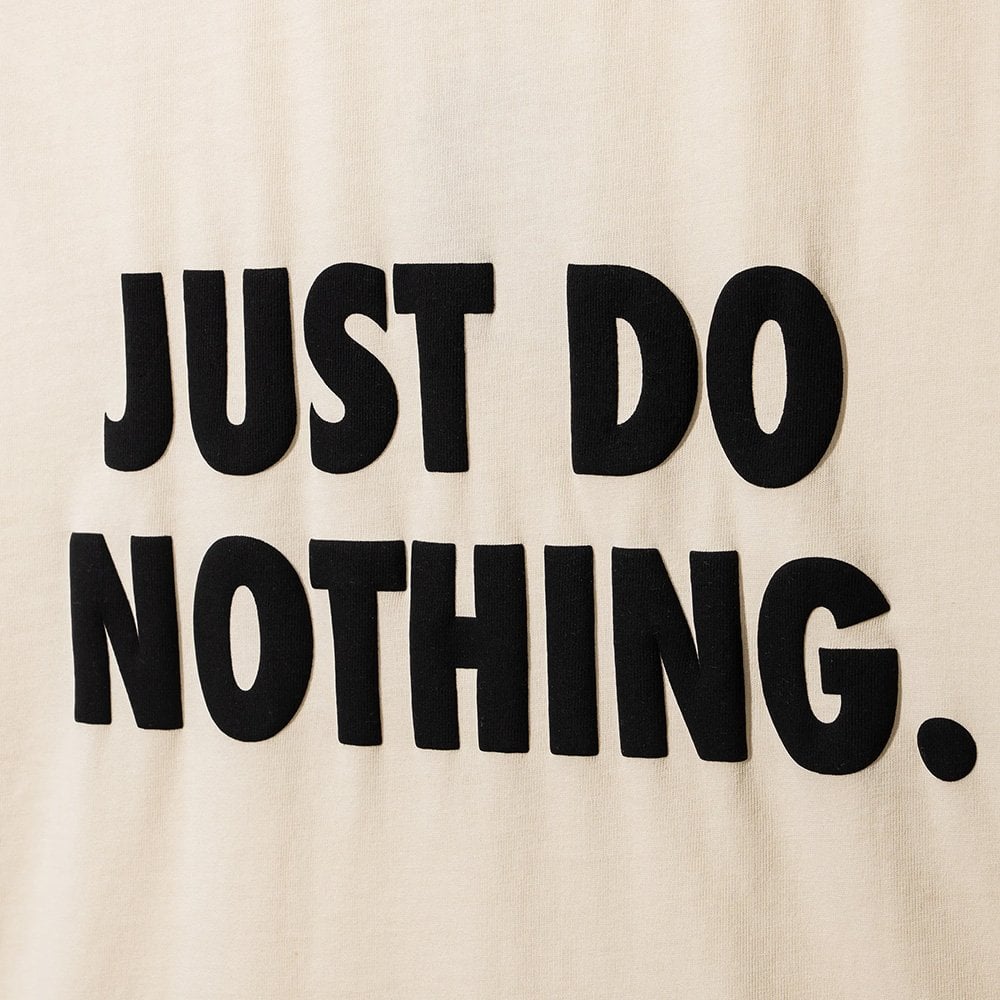 Just Do Nothing T-shirt - Ecru