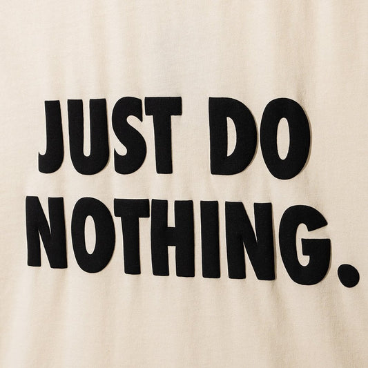 Just Do Nothing T-shirt - Ecru
