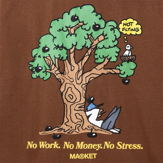 Just Do Nothing T-shirt - Acorn