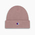C Logo Recycled Yarn Beanie Hat - Rose Dawn