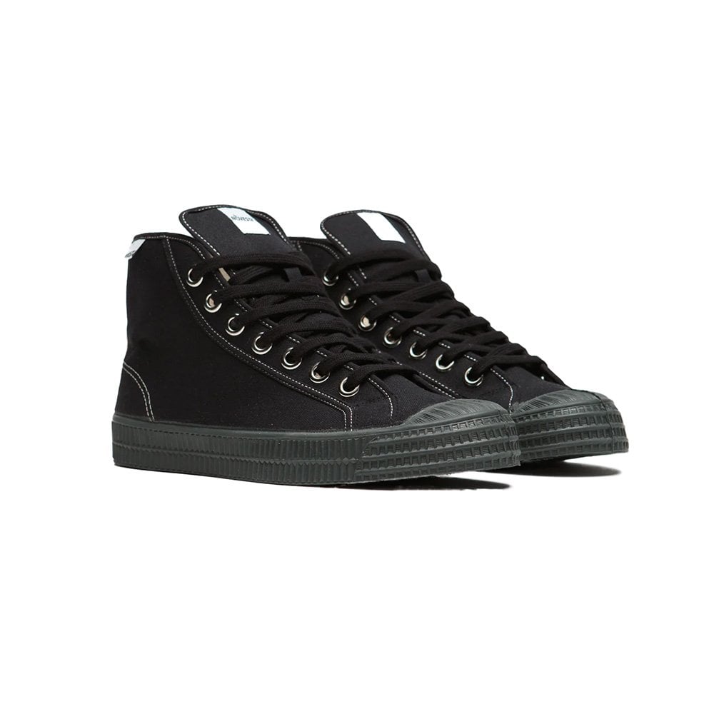 Star Dribble Contrast Stitch - Black / Grey