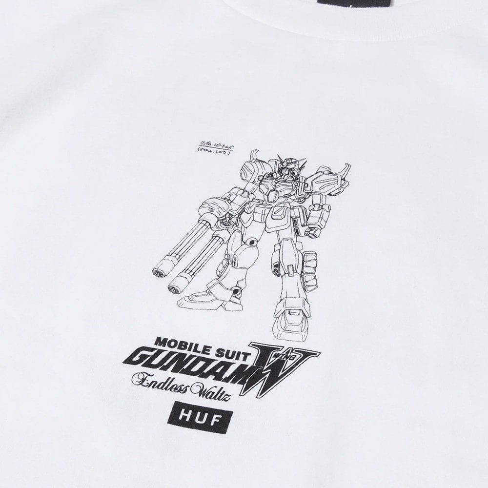 Huf X Gundam Wing - Heavy Arms Schematics S/s Tee
