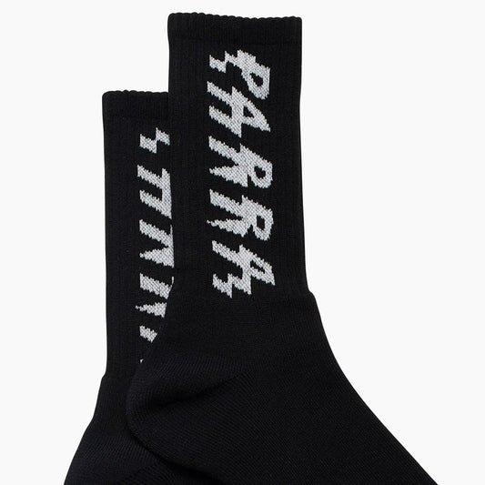 Spiked Logo Crew Socks