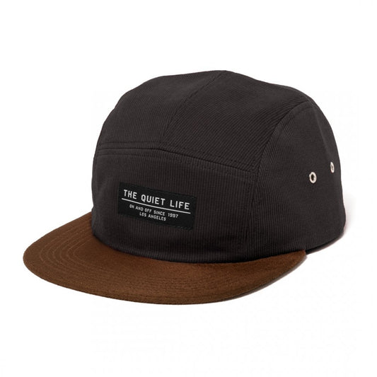 Cord Combo 5 Panel Camper Hat - Made in USA