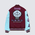 N.E.R.D. Nerd Varsity Jacket - Purple