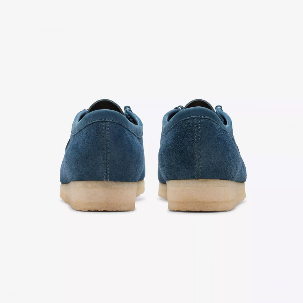 Wallabee - Navy / Teal Suede