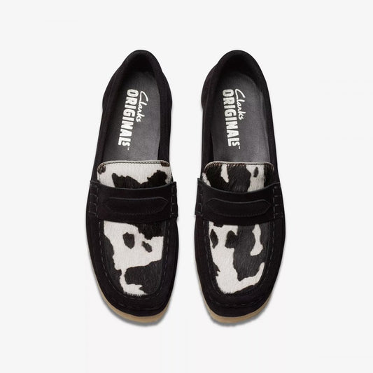 Women's Wallabee Loafer - Cow Print