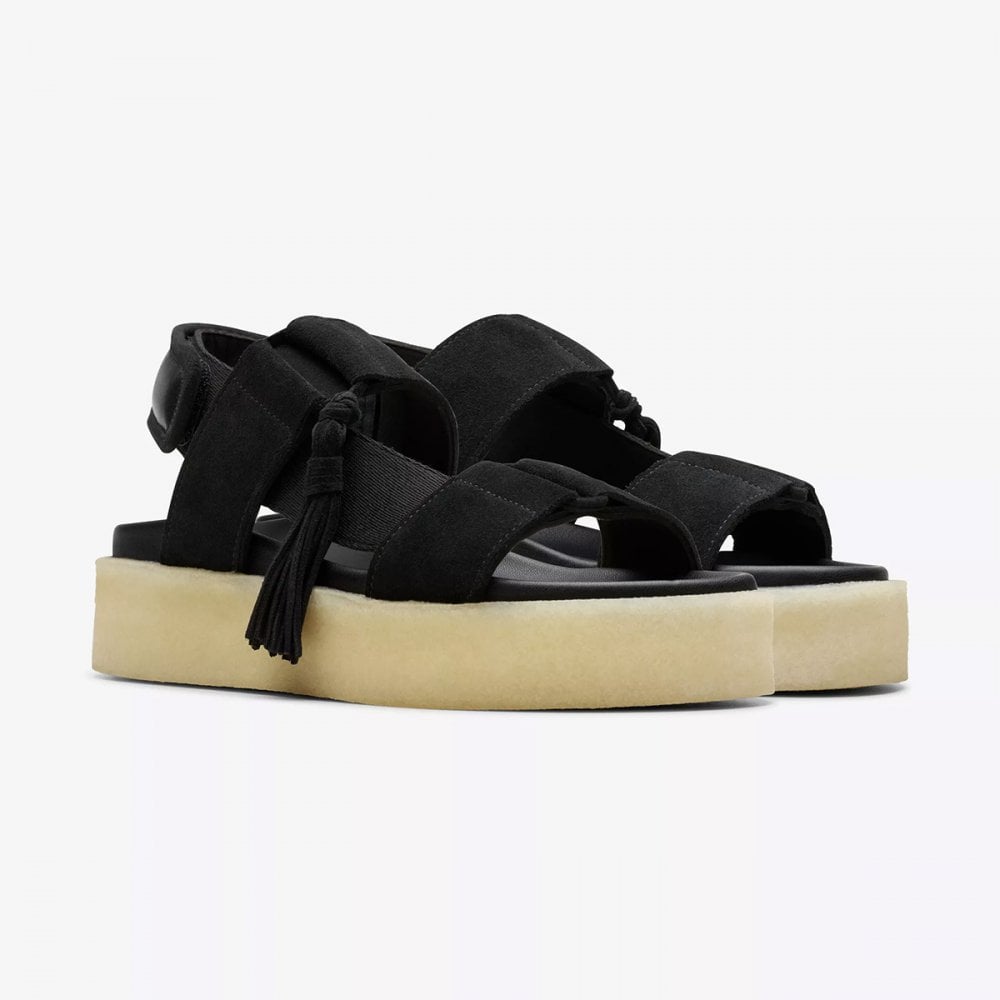 Women's Crepe Sandal - Black Combination