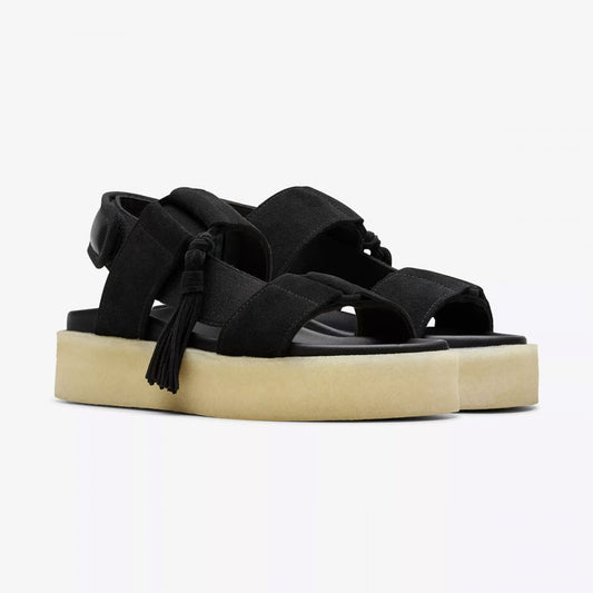 Women's Crepe Sandal - Black Combination