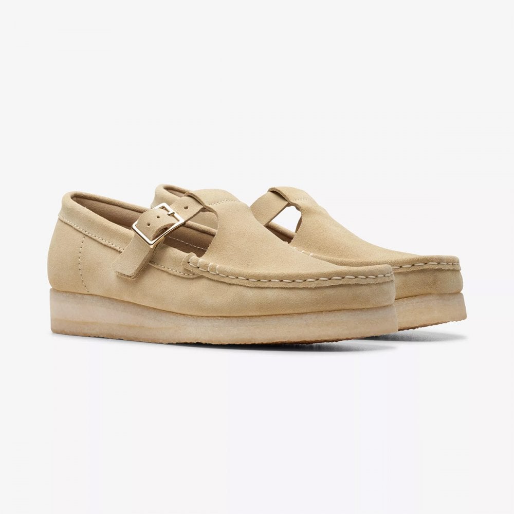 Women's Wallabee T-Bar - Maple Suede