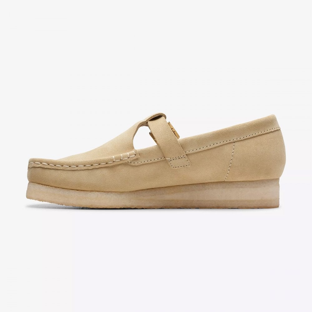 Women's Wallabee T-Bar - Maple Suede