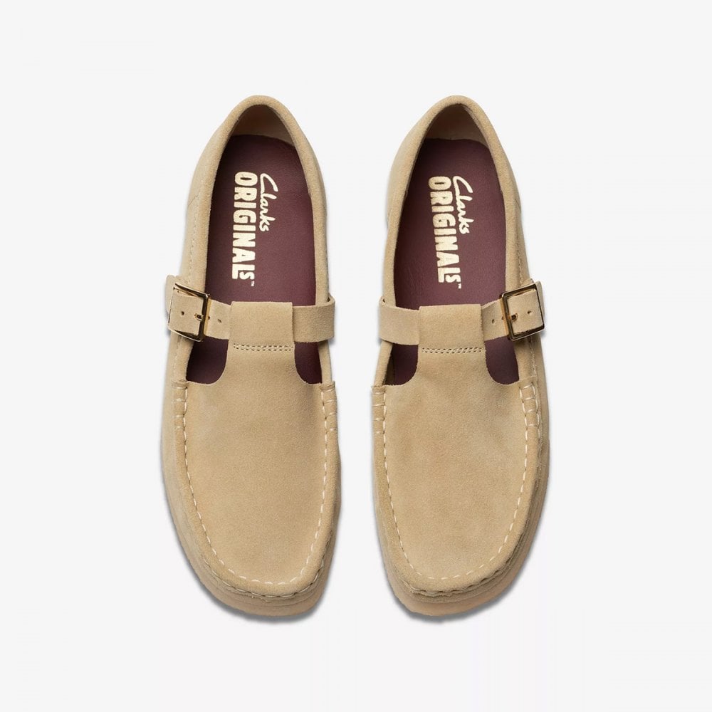 Women's Wallabee T-Bar - Maple Suede