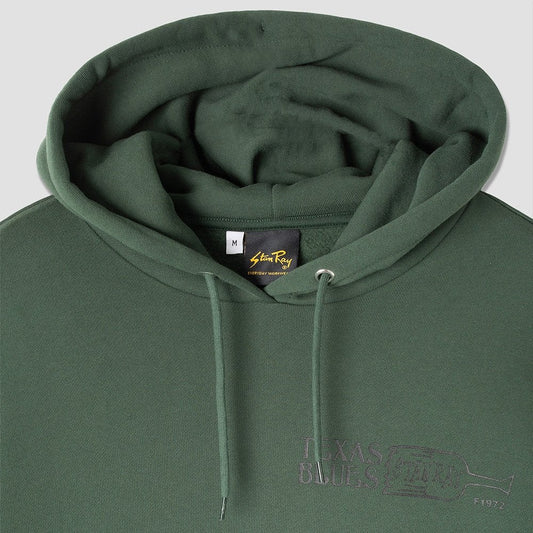 Blues Brush Hood Pine Green