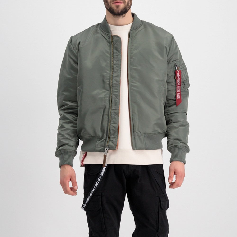 MA-1 VF59 Jacket (Orange Lining) - Vintage Green