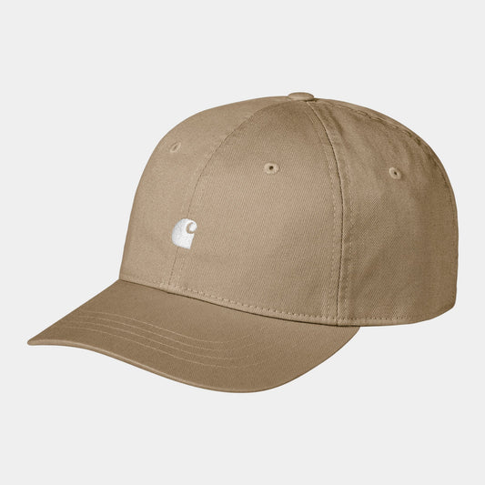 Madison Logo Cap - Sable/White