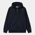 Hooded Chase Jacket - Dark Navy/Gold