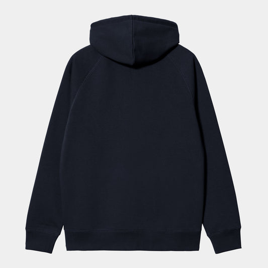 Hooded Chase Jacket - Dark Navy/Gold