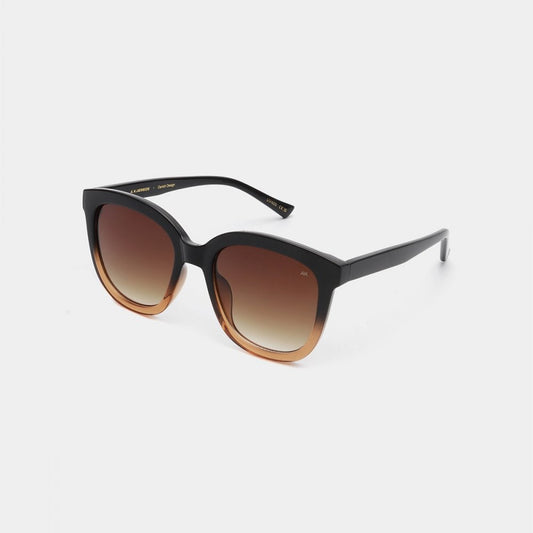 Billy Sunglasses - Black / Brown Transparent