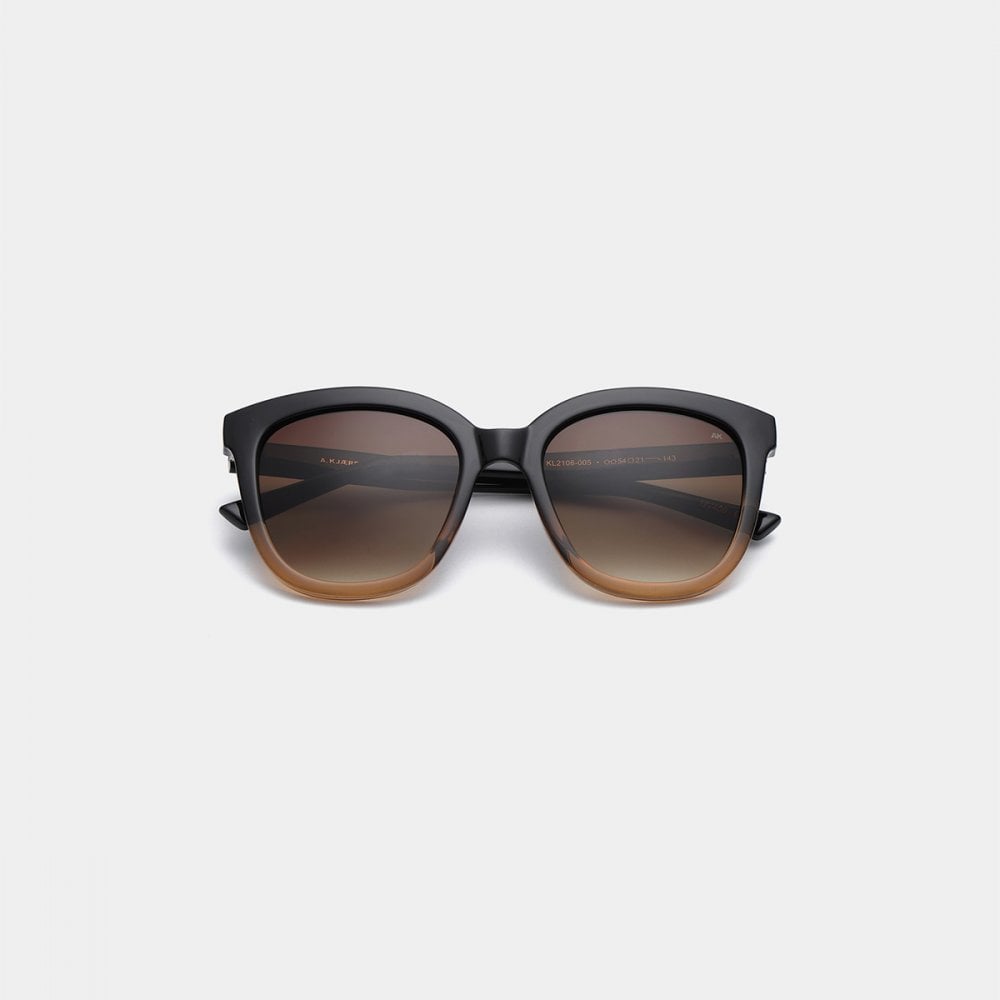 Billy Sunglasses - Black / Brown Transparent