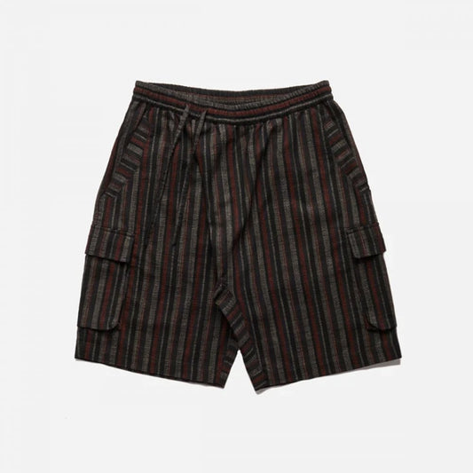 5117 Wagara Low Cargo Track Shorts - Black