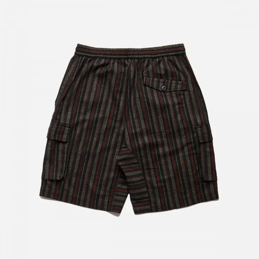 5117 Wagara Low Cargo Track Shorts - Black