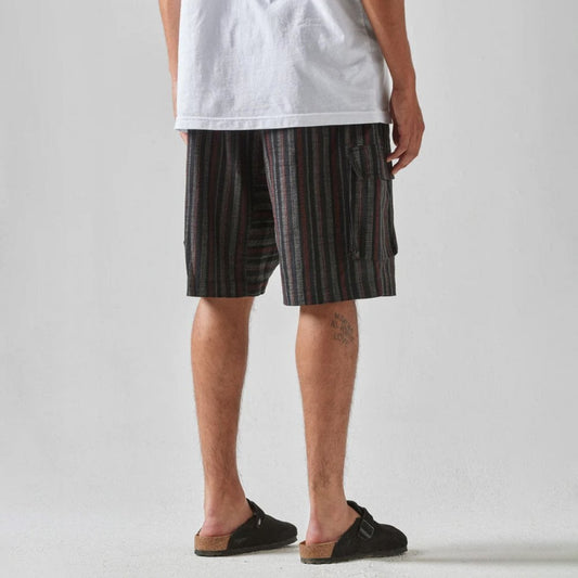 5117 Wagara Low Cargo Track Shorts - Black