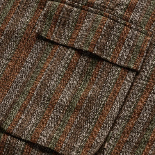 5117 Wagara Low Cargo Track Shorts - Olive