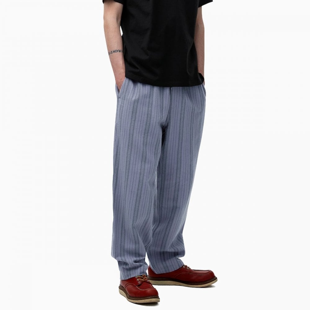 Stripe Jacquard Pant - Purple