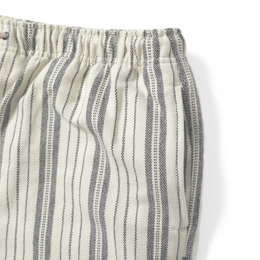 Stripe Jacquard Pant - Ivory