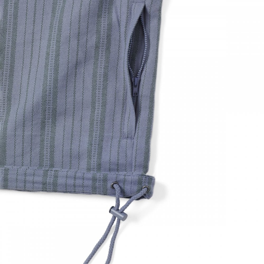 Stripe Jacquard Hoodie - Purple