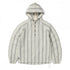 Stripe Jacquard Hoodie - Ivory