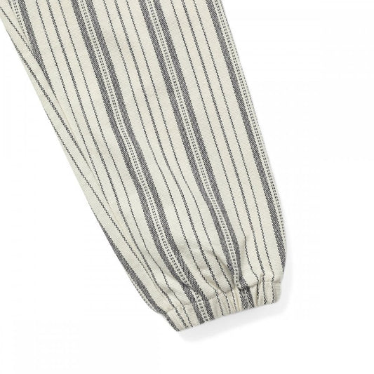 Stripe Jacquard Hoodie - Ivory
