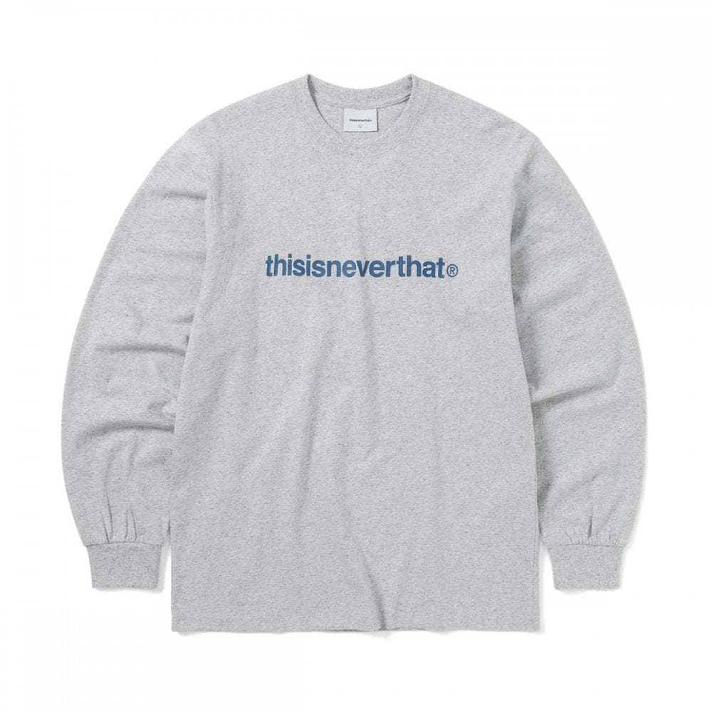 T-Logo L/S Tee - Grey Heather