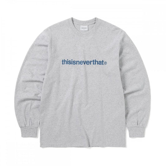 T-Logo L/S Tee - Grey Heather