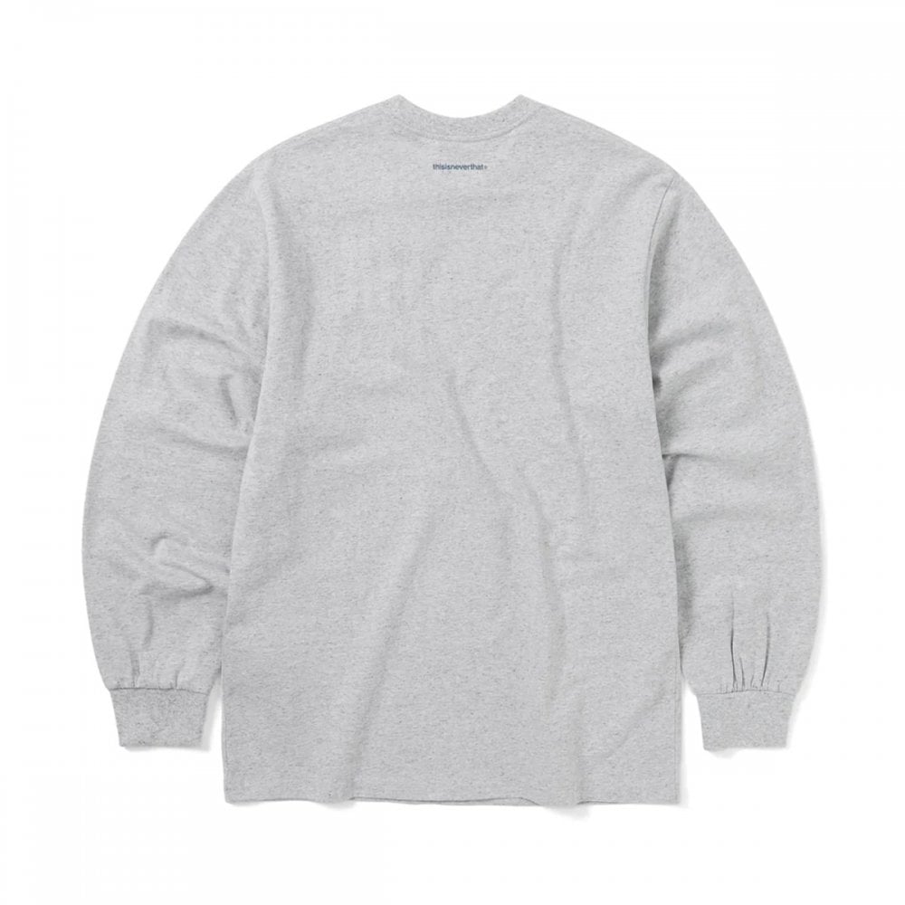 T-Logo L/S Tee - Grey Heather