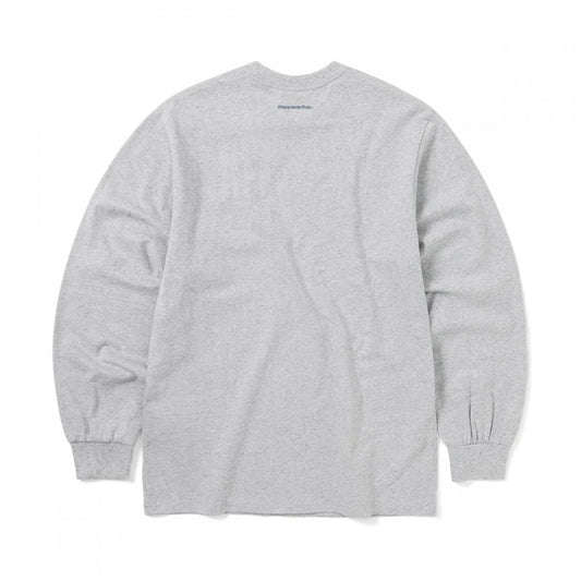 T-Logo L/S Tee - Grey Heather