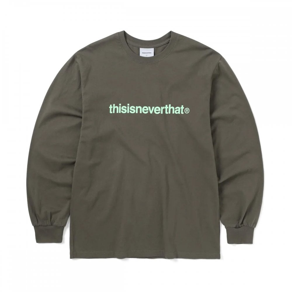 T-Logo L/S Tee - Mocha