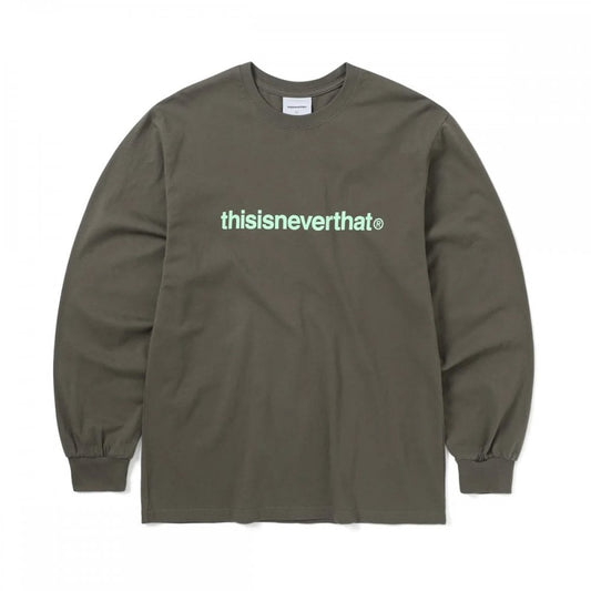 T-Logo L/S Tee - Mocha