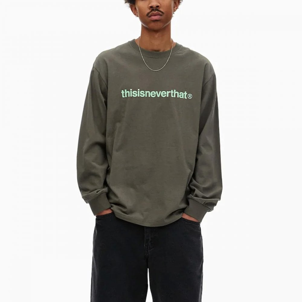 T-Logo L/S Tee - Mocha