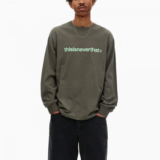 T-Logo L/S Tee - Mocha