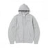 DSN-Logo Zip Hoodie - Grey Heather