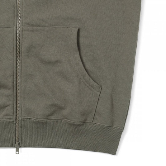 DSN-Logo Zip Hoodie - Mocha
