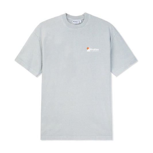 Distressed Pigment Dye Tee Pacific