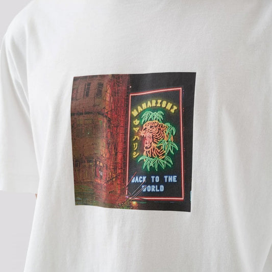 1281 Neon Tiger T-shirt - White