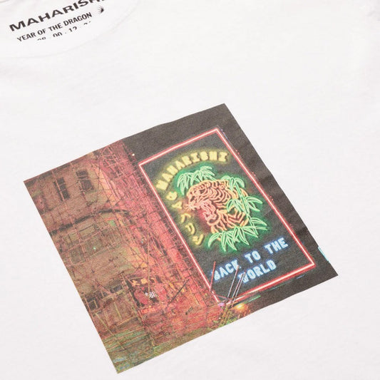 1281 Neon Tiger T-shirt - White