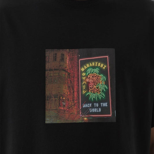 1281 Neon Tiger T-shirt - Black