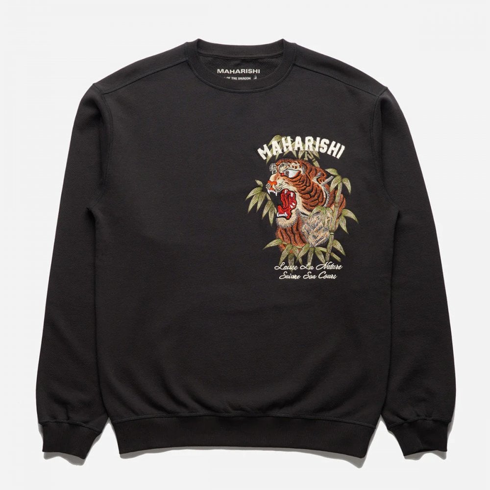 5101 Maha Tiger Embroidered Crew