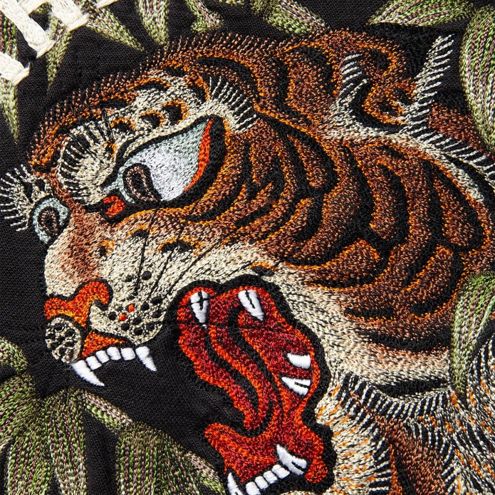 5101 Maha Tiger Embroidered Crew