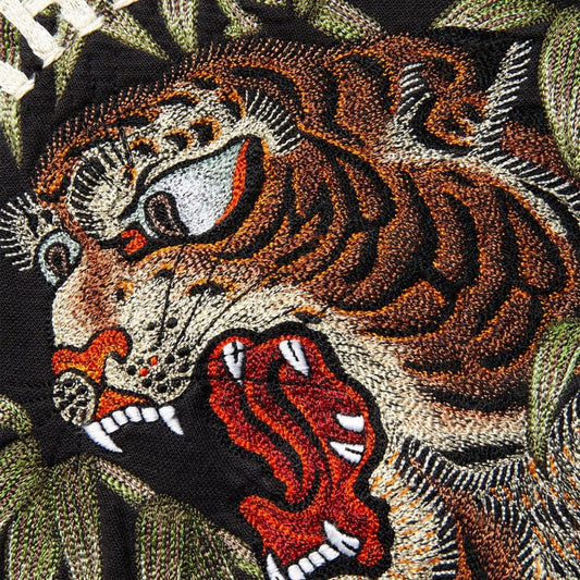 5101 Maha Tiger Embroidered Crew